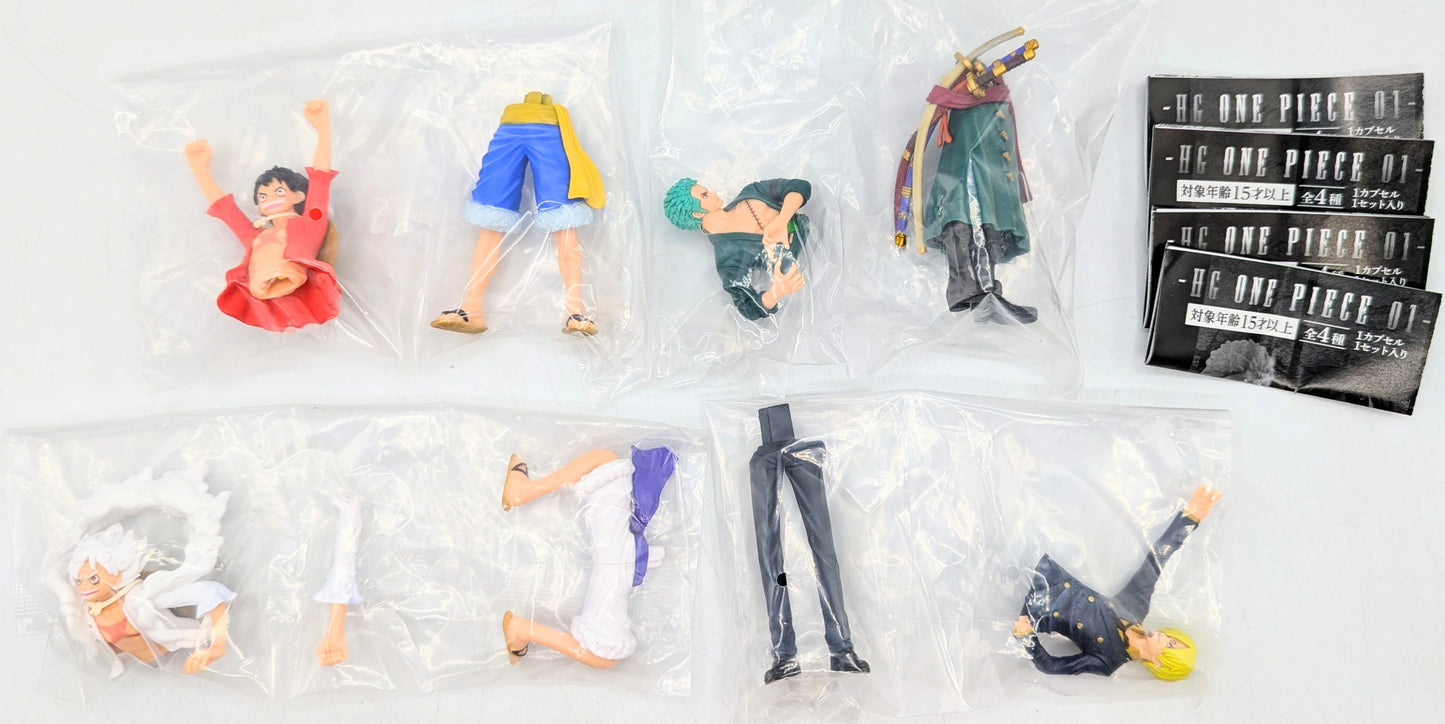 Bandai HG 1/One Piece Complete 4 Type Set