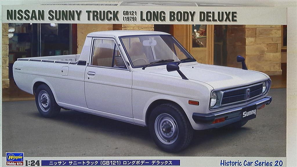 Aoshima Bunka Kyozaisha 1/24 Historic Car series Nissan Sunny Truck (GB121) Long Body Deluxe HC20