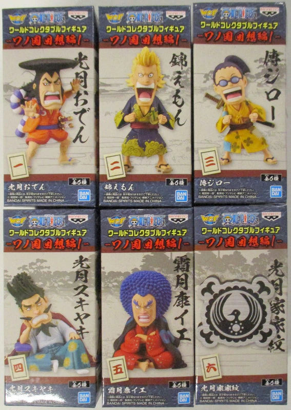 BANDAI SPIRITS WCF One Piece Recollection 1 Complete 6 Type Set