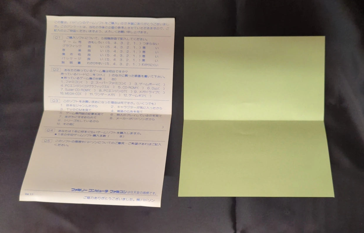 FC Takahashi Meijin's Adventure Island IV