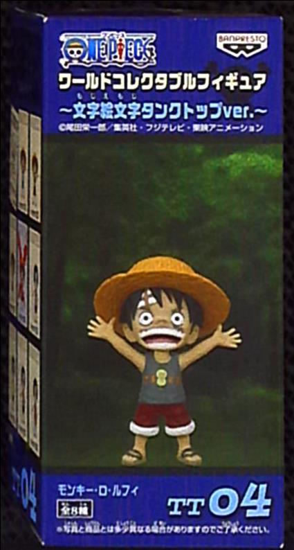 Banpresto - World Collectable Character Emoji Tank Top Ver./ Luffy TAKA Gray