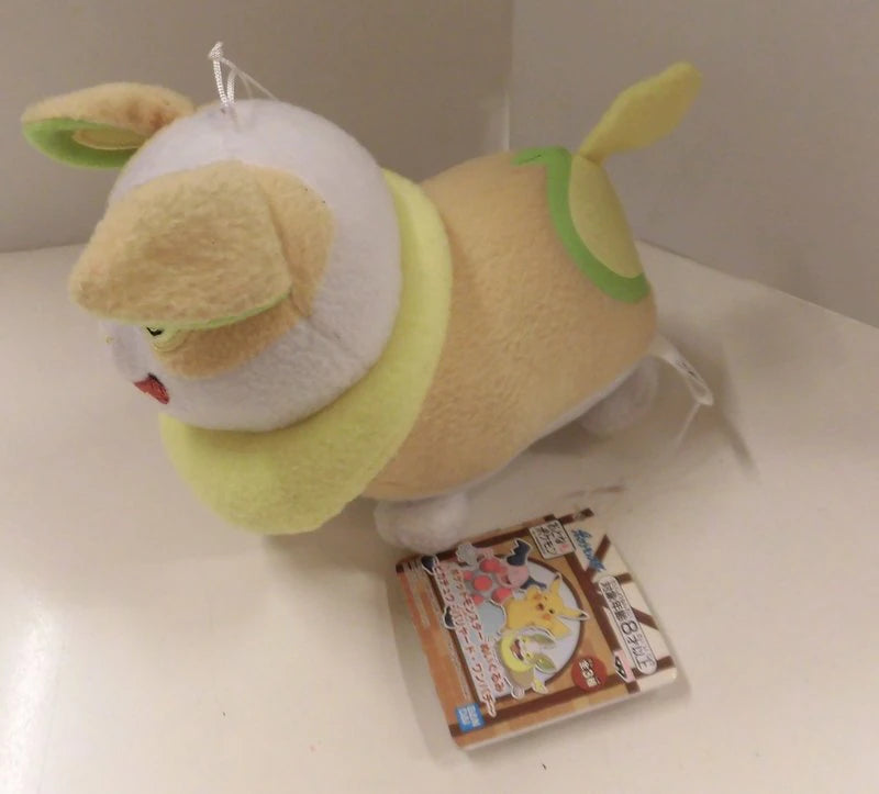 Bandai Spirits Plush Stuffed Toy Toys Pikachu, Mr. Mime, and Yamper Pokemon Yamper Pokemon
