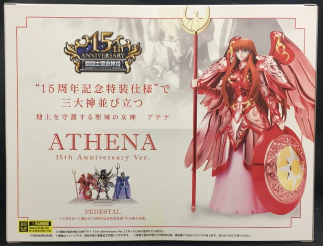 BANDAISPIRITS Saint Seiya Cloth Myth Masami Kurumada Goddess Athena/15TH ANNIVERSARY VER