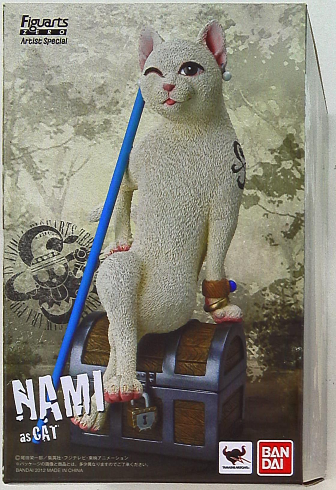 Bandai Figuarts ZERO Artist Special One Piece Nami as cat