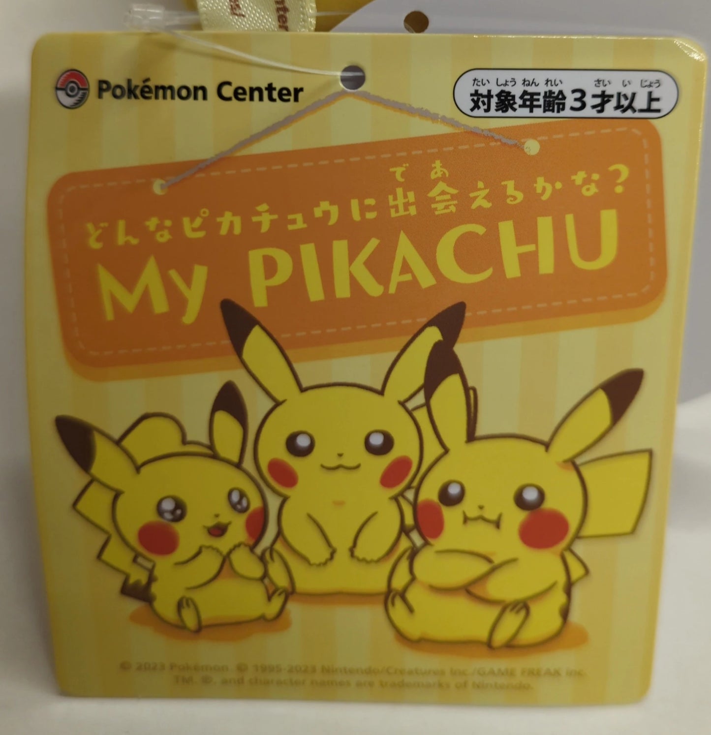 Pokemon/Takara Tomy Arts Plush Stuffed Toy What kind of Pikachu will you meet? Pokemon My PIKACHU