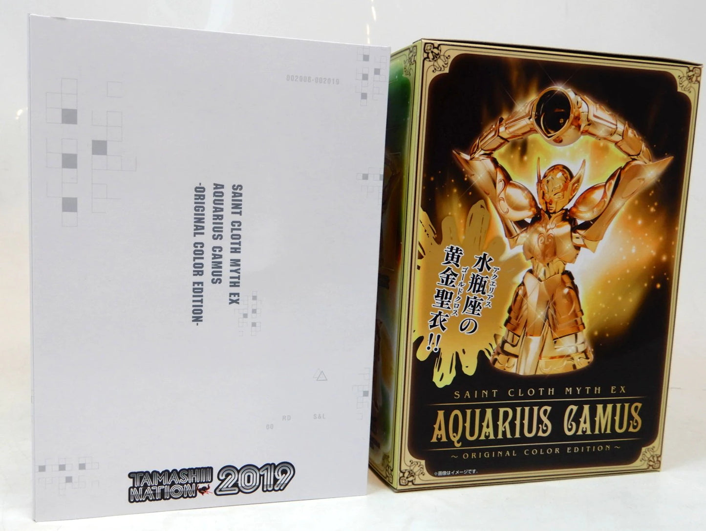 Bandai Spirits Saint Seiya Myth Cloth EX Masami Kurumada Aquarius Camus ORIGINAL COLOR EDITION