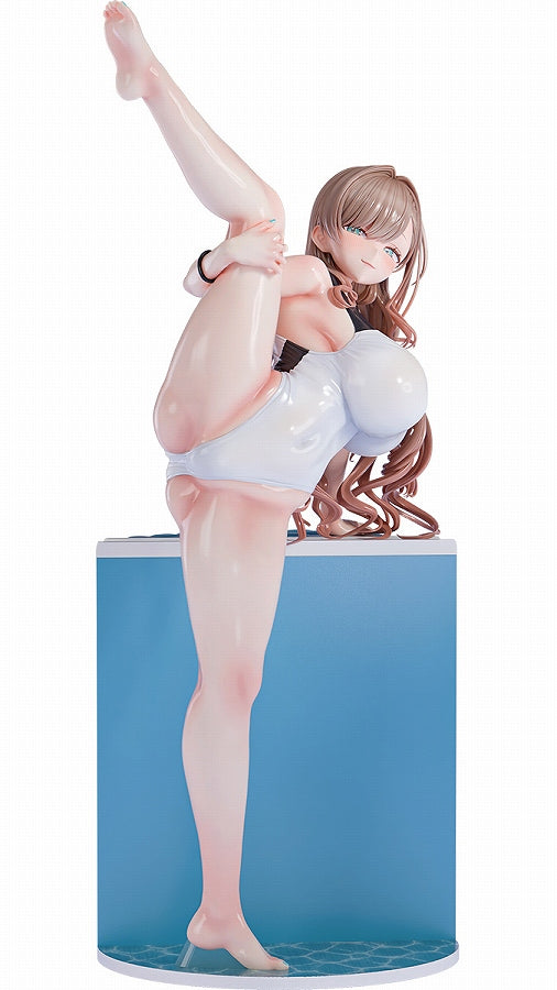 Big Breasts Married Woman and Secret Swimming Class Blanc 1/6 scale painted finished figure