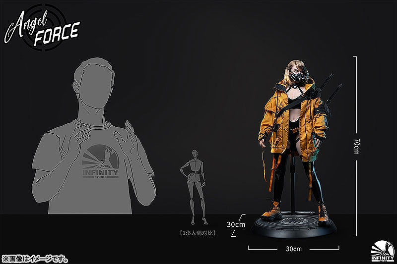 Original Infinity Studio Angel Force- Agent Sting 1/3 Movable Silica Gel Figure