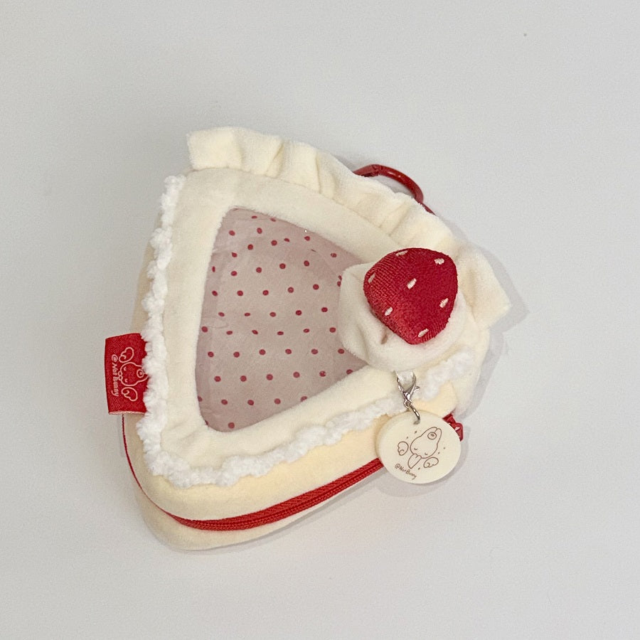 10cm stuffed animal pouch triangle strawberry