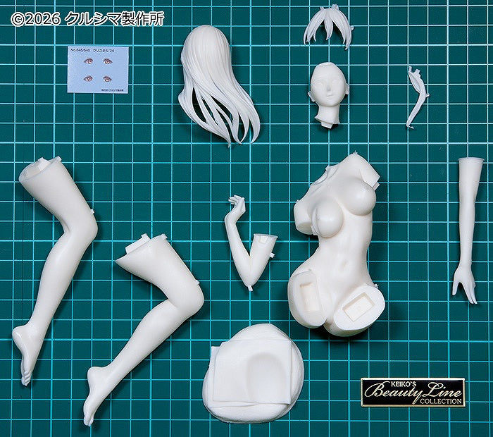 Crystal '26 Molded Color Ivory KEIKO's Beauty Line collection