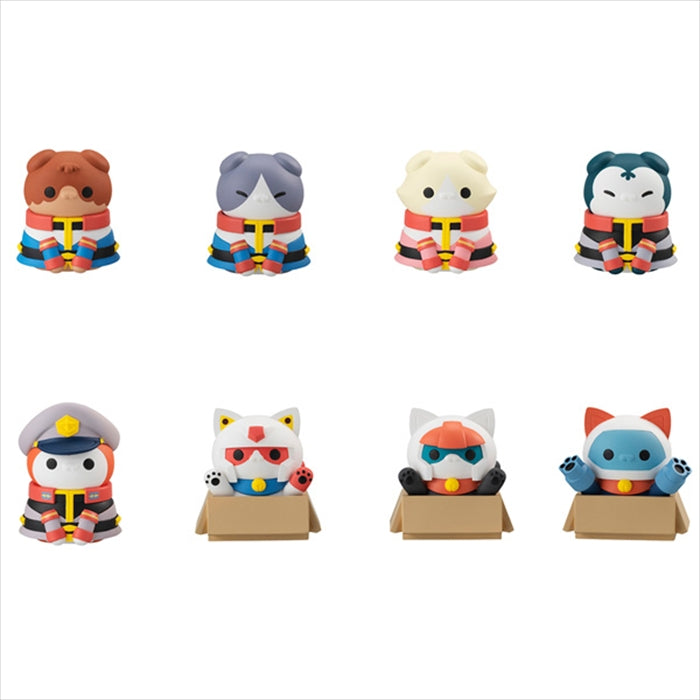 MEGA CAT PROJECT Mobile Suit Gundam Mobile Suit Nyandam Earth Federation Forces Meow! Quantity in 1BOX: 8