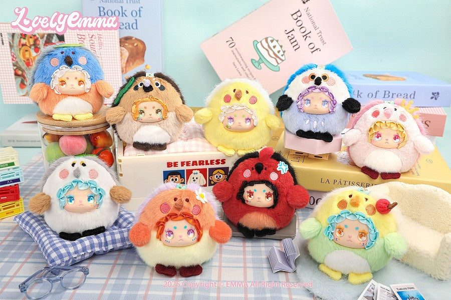 LOVELY EMMA Chick Escape Plan Series Trading Plush 1BOX Quantity: 8