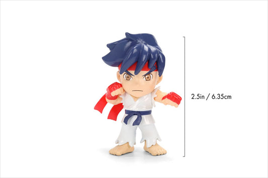 Street Fighter Pocket Fighter Metal Figure Individual Blister Package Specification 12 Pieces 1BOX Quantity: 12 (set da 2 pezzi)