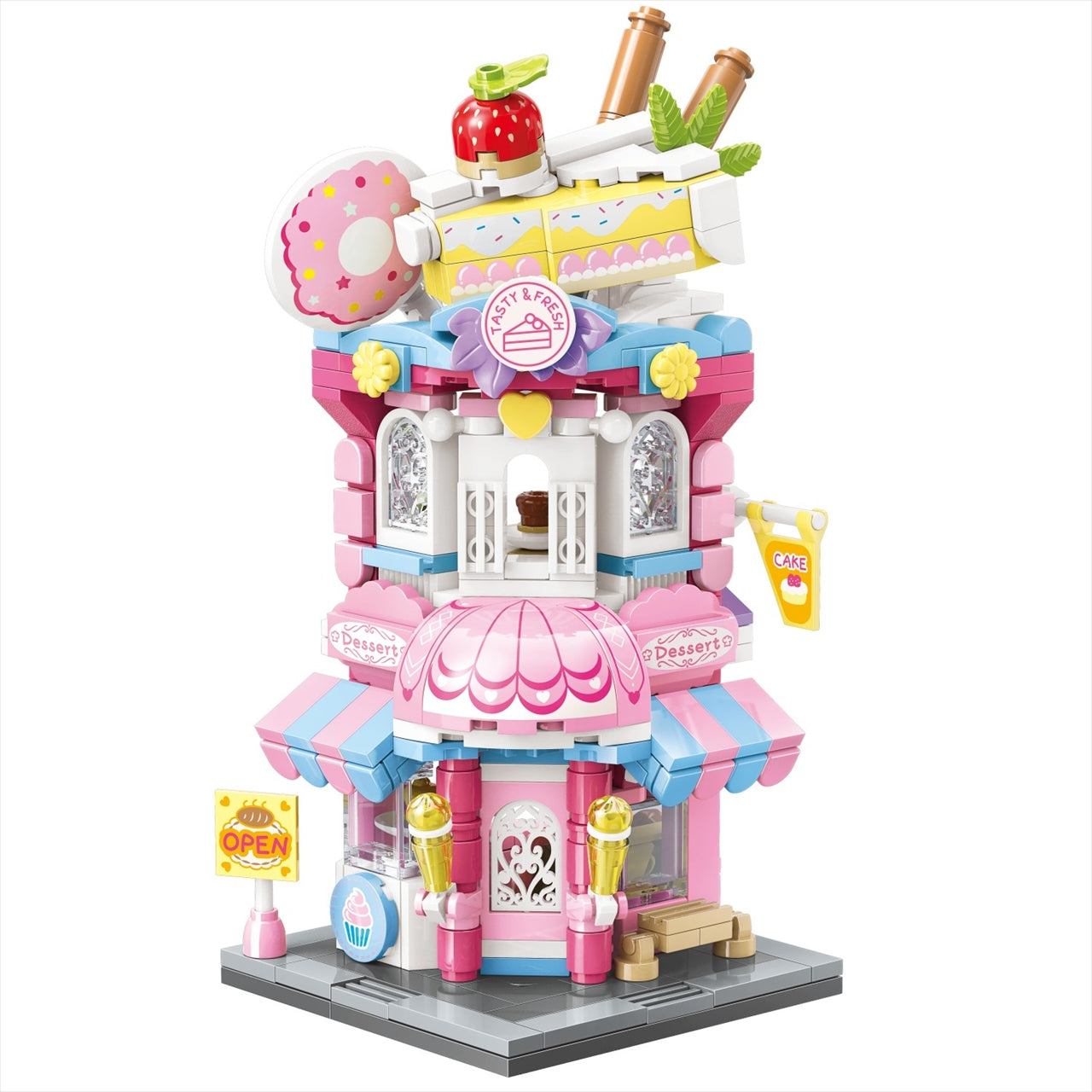 K28027 Sweet Mille-feuille Shop (set da 2 pezzi)