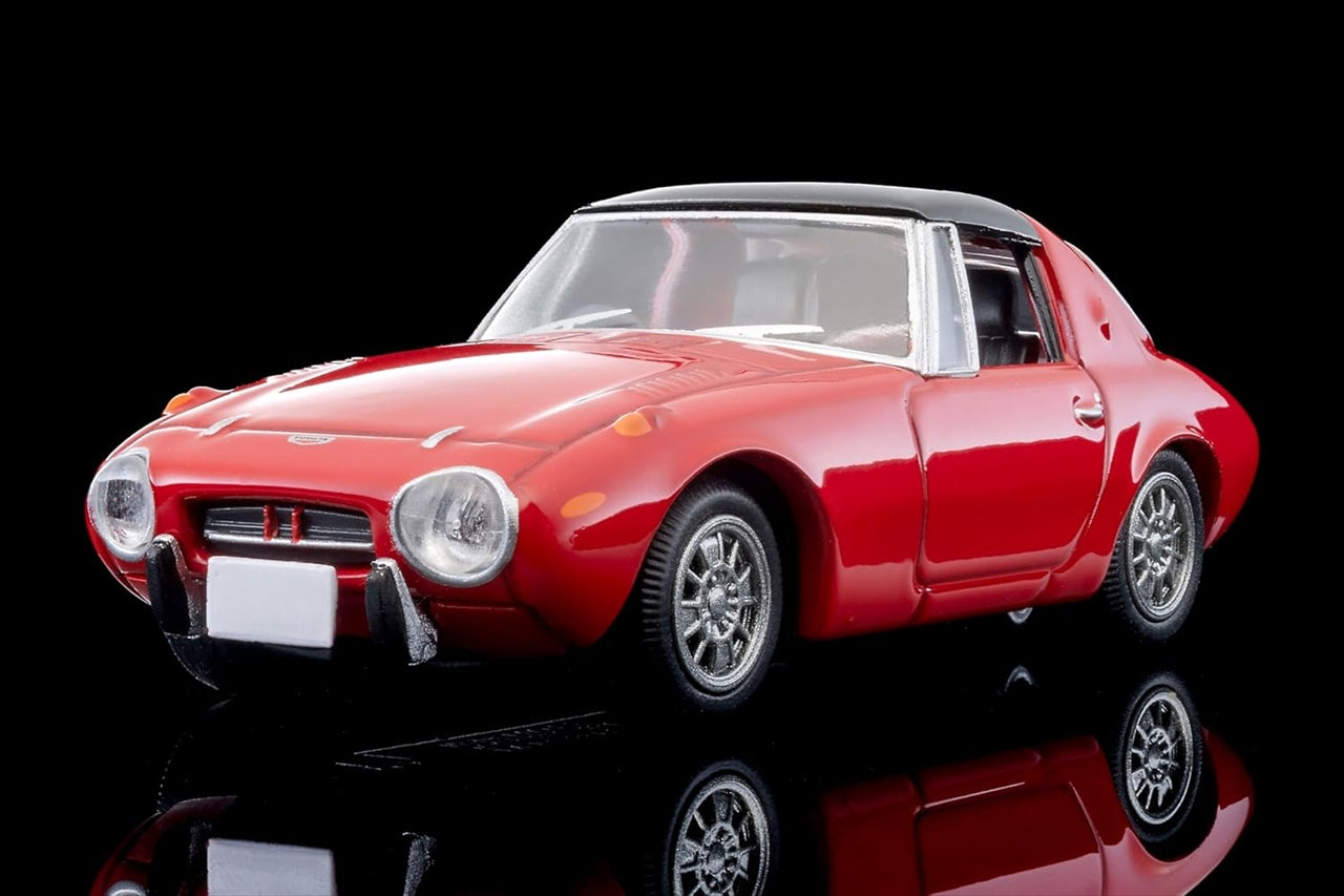 Tomica Limited Vintage LV-139d Toyota Sports 800 Custom Wheel Equipped Vehicle (Red) 1969 Model