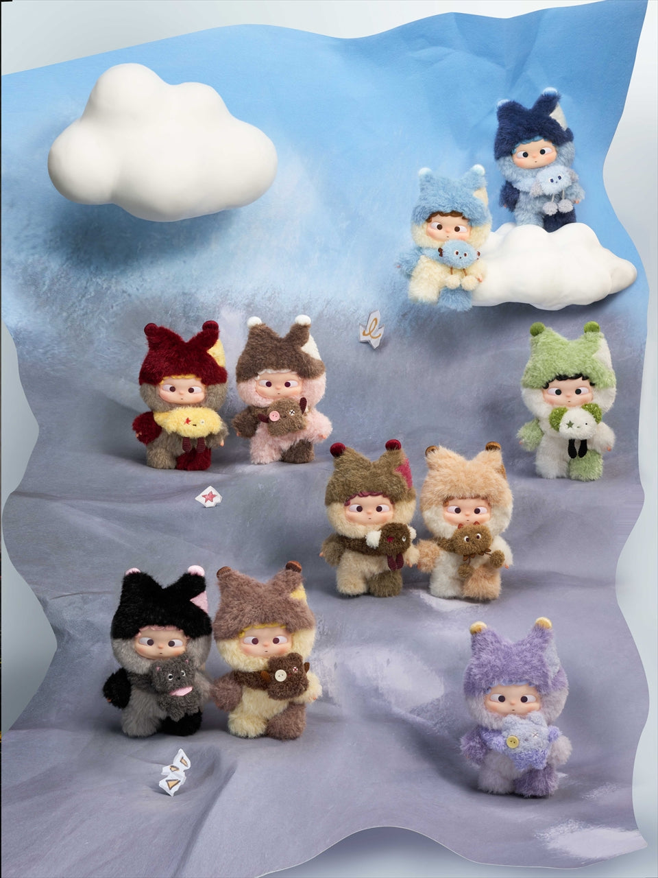 OZAI Versatile Buddy Series Trading Plush 1BOX Quantity: 9