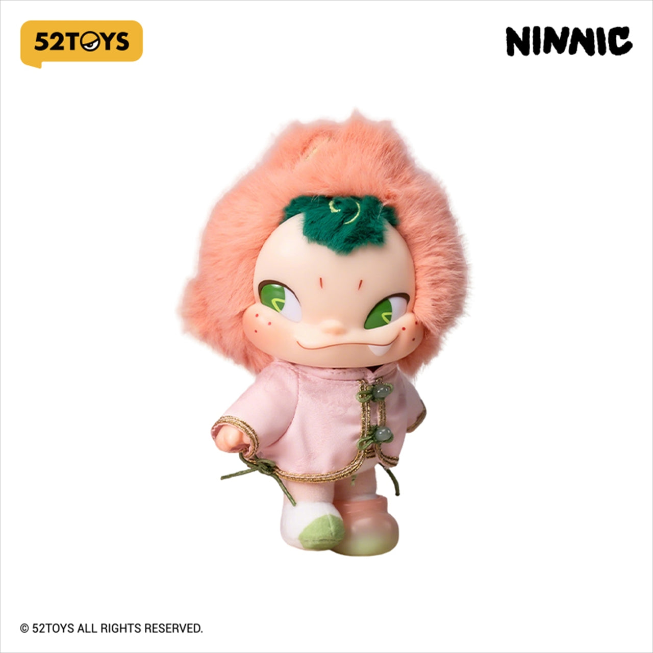 NINNIC China Peach Plush Strap