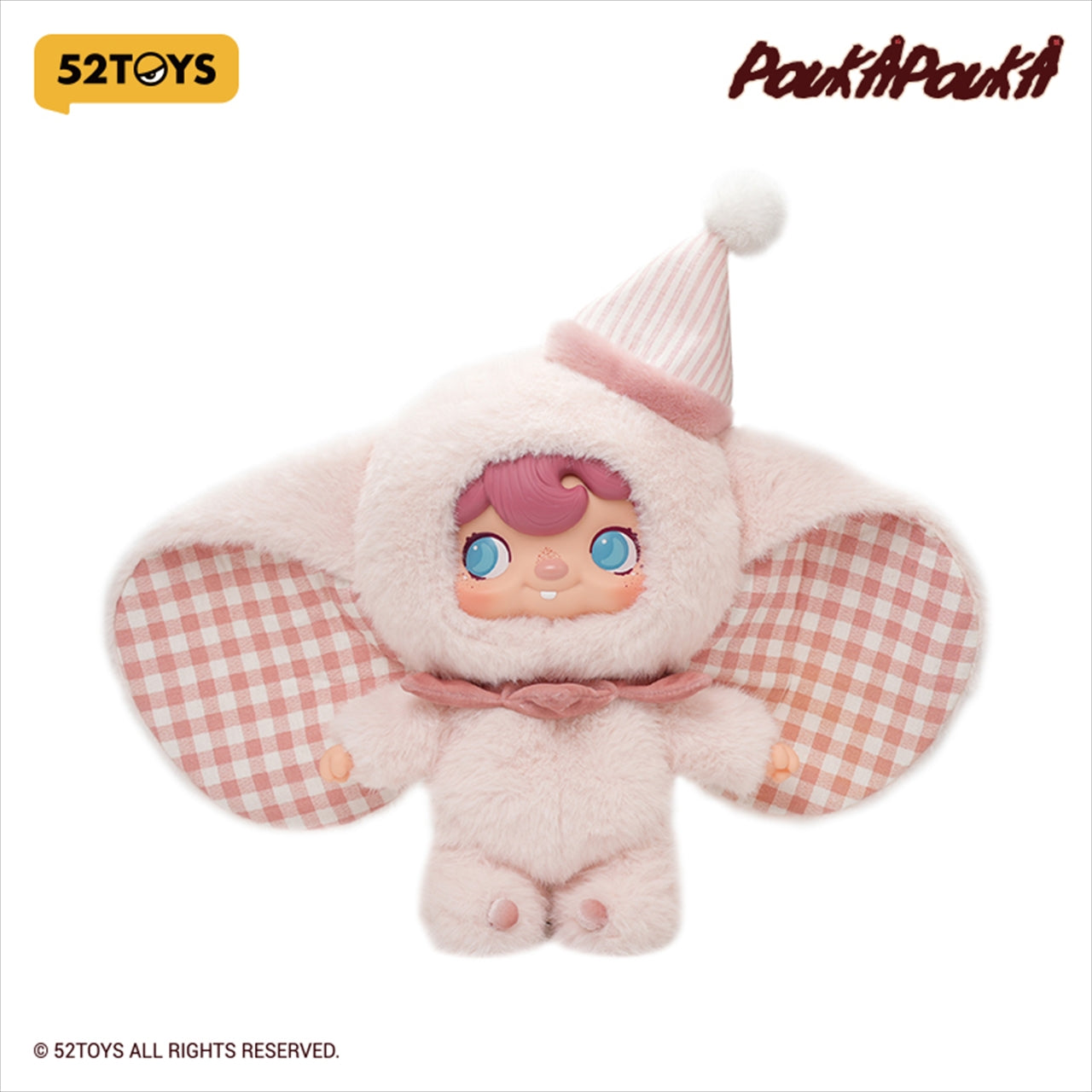 POUKAPOUKA Flying Elephant Plush Strap