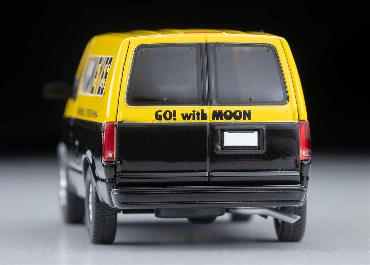 Tomica Limited Vintage LV-N344b Chevrolet Astro Van (MOONEYES) Yellow/Black