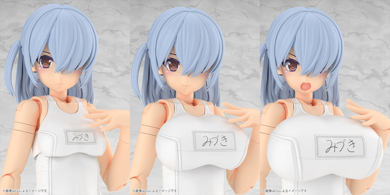 【コトブキヤ】フレームアームズ・ガール ミヅキ School Swimsuits ホワイトVer.