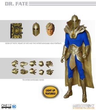 【メズコトイズ】ワン12コレクティブ/ DCコミックス: ドクター・フェイト 1/12 アクションフィギュア
