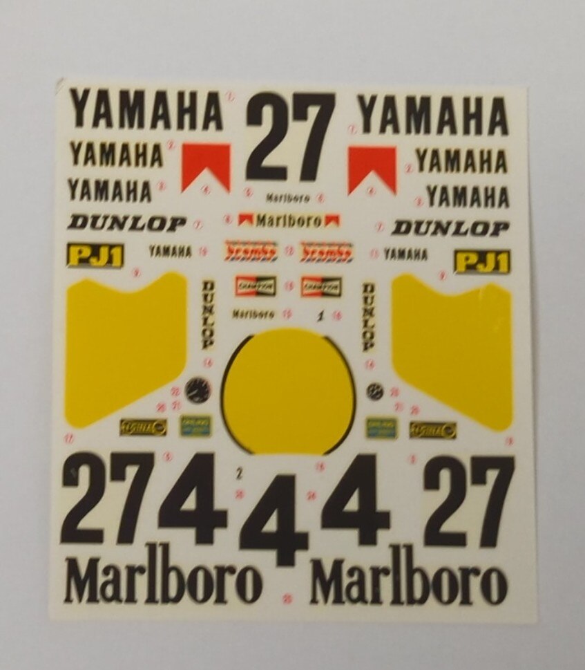 Tamiya 1/12 Motorcycle series Yamaha YZR500 (OW70) Grand Prix Racer 38