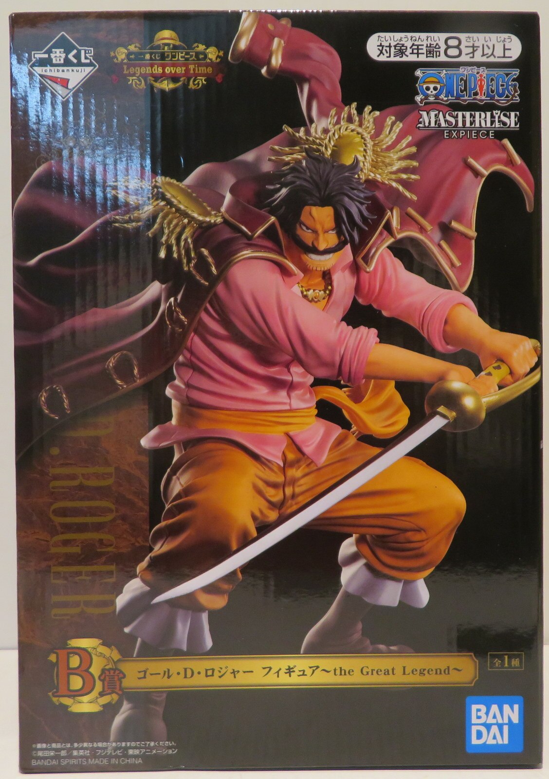 Bandai Spirits Ichiban Kuji Legends over Time B-Prize Gol D. Roger Figure the Great Legend