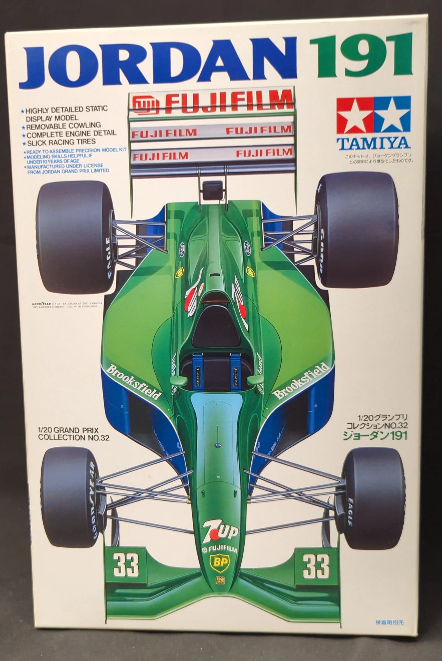 Tamiya 1/20 Grand Prix Collection No.32 Jordan 191 20032