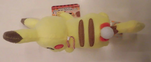 Banpresto Huge Stuffed Toy That Can Be Attached to a Bag ~Fluffy and Stylish~ Pokemon Pocket Monsters Sun and Moon Pikachu ( Nesoberi Tail Ribbon)