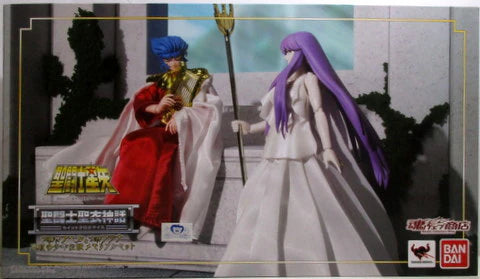 Bandai Saint Seiya Myth Cloth Masami Kurumada Sun God Abel and Goddess Athena Legend of Crimson Youth Memorial Set