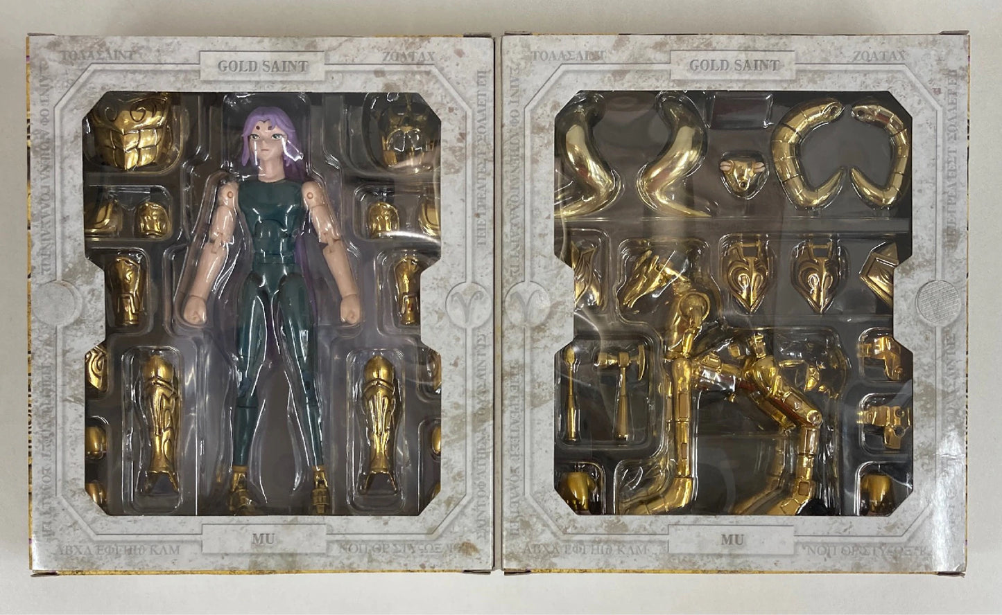 BANDAI RFTERM0TOKEN RFTERM1TOKEN Masami Kurumada Aries Mu/Resale Edition