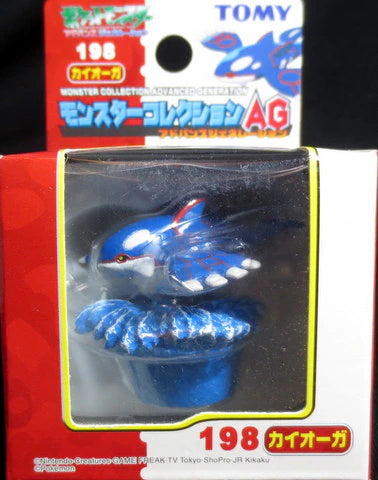 Tomy Monster Collection AG Pokemon Advanced Generation Kyogre 198