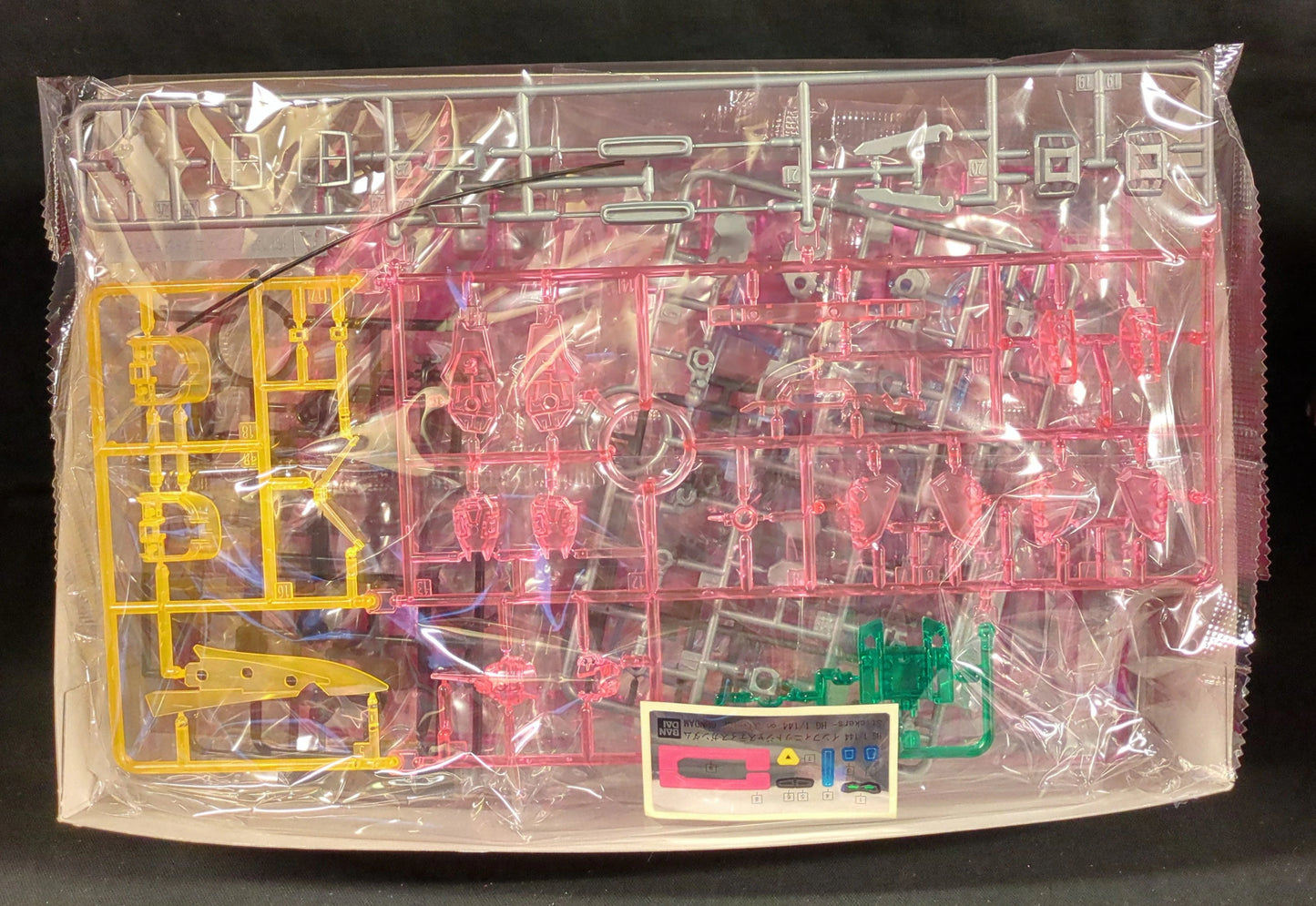 BANDAI SPIRITS HG 1/144 Mobile Suit Gundam Seed Destiny Infinite Justice Gundam Clear Color LIMITED