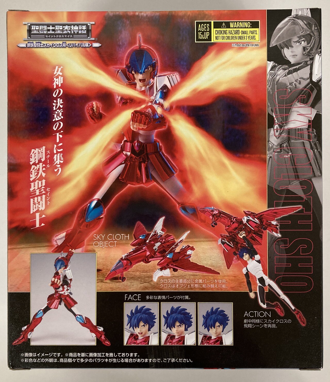 BANDAI SPIRITS Saint Cloth Myth Saint Seiya Sky Sky Cloth Sho -Revival Edition-/Steel Saint