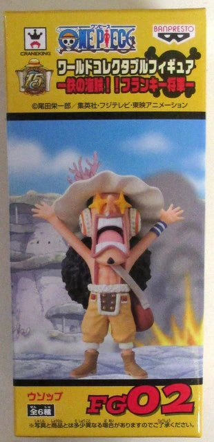 Banpresto WCF One Piece Iron Pirates General Franky FG02 Usopp