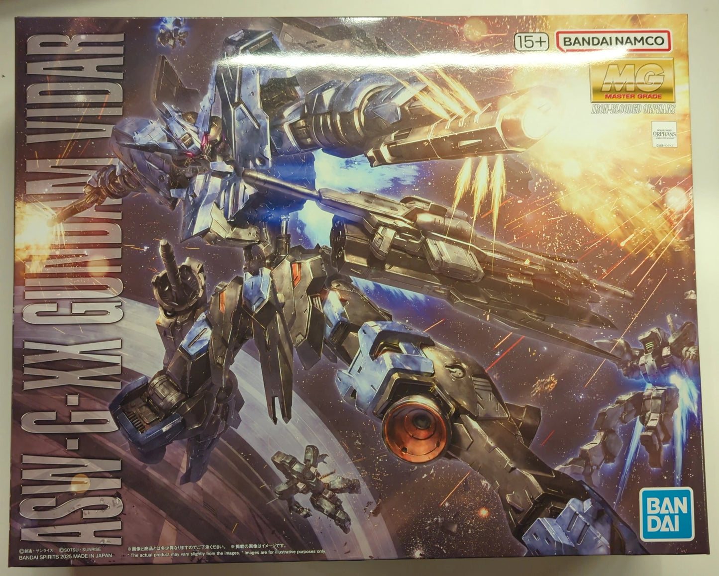 Bandai Spirits MG 1/10 0 Mobile Suit Gundam: Iron-Blooded Orphans Gundam Vidar
