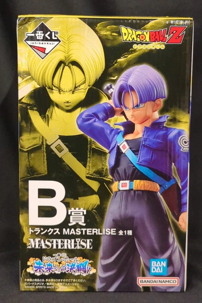 Bandai Spirits Ichiban Kuji Dragon Ball Duel to the Future!! B-Prize Trunks MASTERLISE