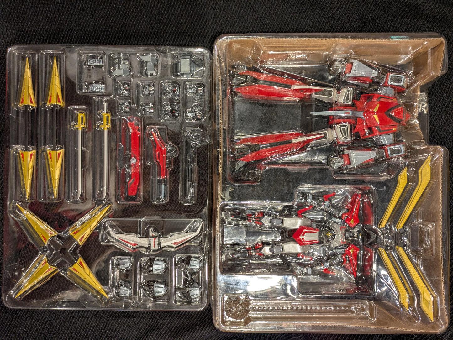 Bandai Alma de Chogokin GX55 Hiei y Otorikaminaritaka GX55