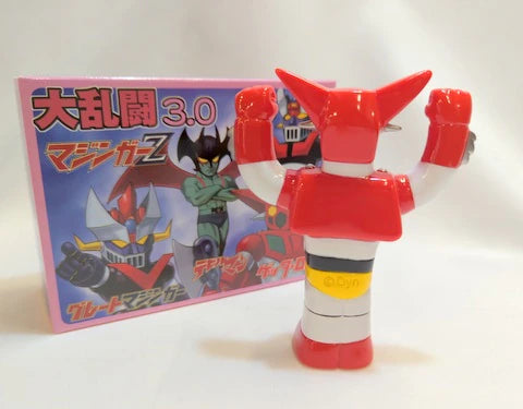 KAIJU ONE Mazinger Z Super Brawl ver.3.0 Getter 1 Finger Puppet Red Molding/White/Green