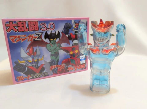 KAIJU ONE Mazinger Z Super Brawl ver.3.0 Mazinger Z Finger Puppet Clear Blue Molding/Red/Silver
