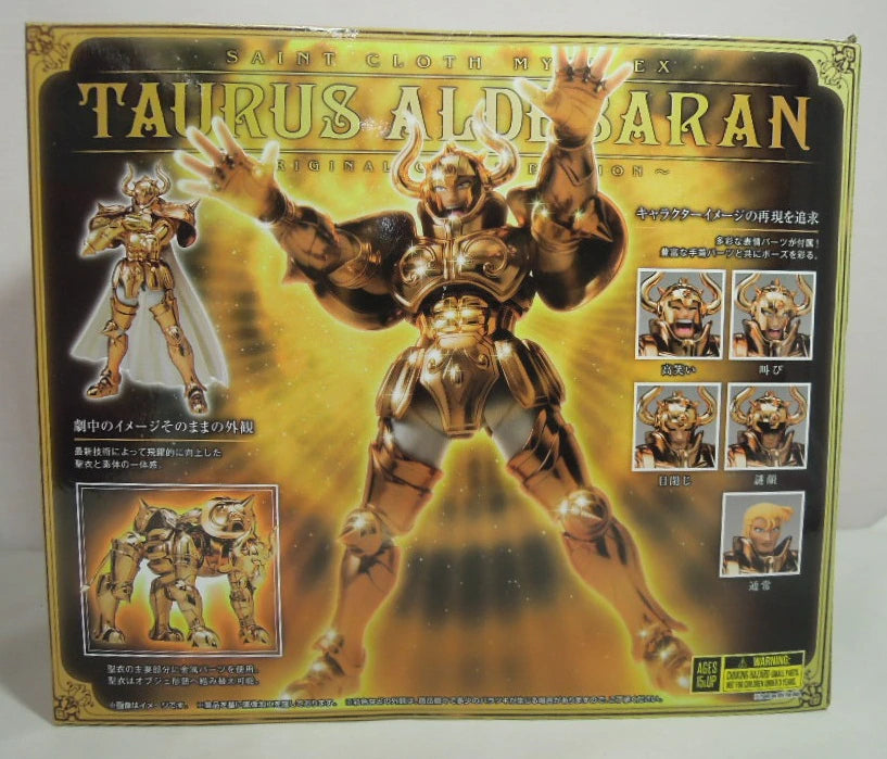 BANDAI SPIRITS Saint Seiya Myth Cloth EX Masami Kurumada Taurus Aldebaran ORIGINAL COLOR EDITION