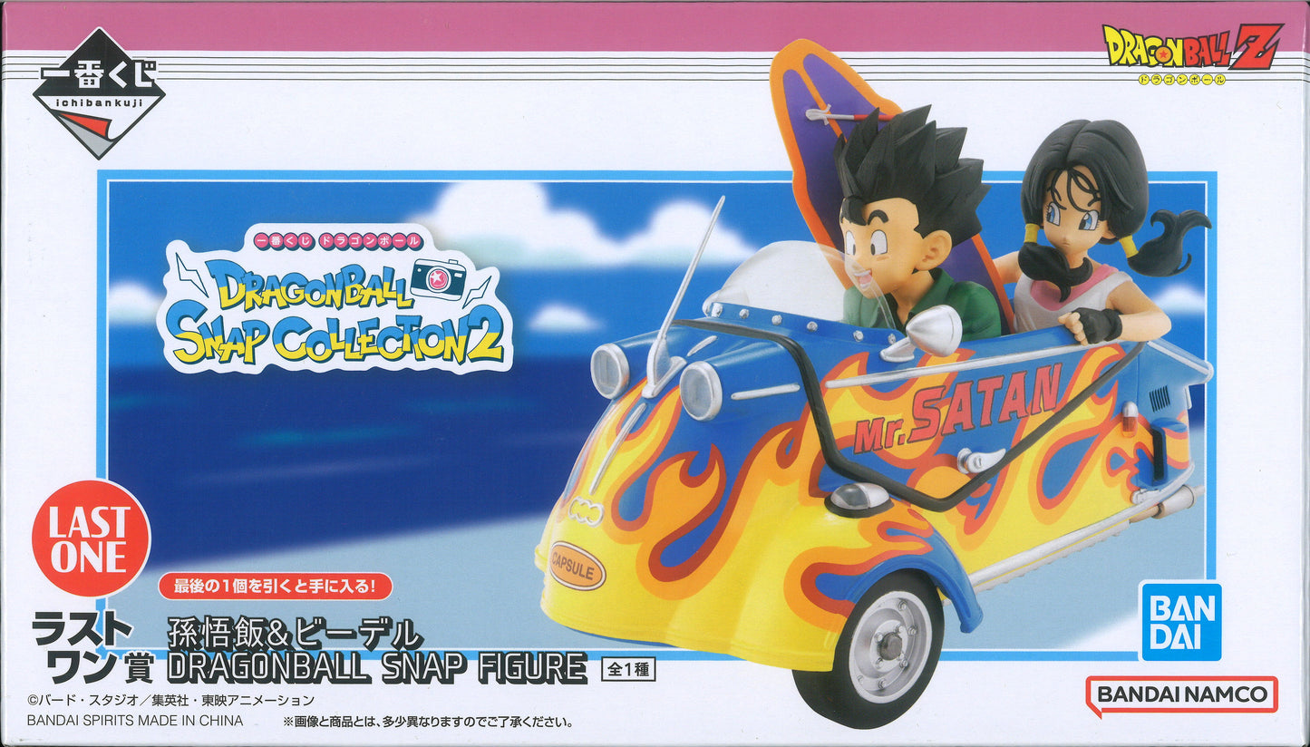Bandai Spirits Ichiban Kuji Dragon Ball DRAGONBALL SNAP COLLECTION Last One Prize Son Gohan& Videl DRAGONBALL SNAP FIGURE