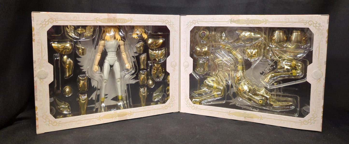 Bandai Saint Seiya Myth Cloth Masami Kurumada Cygnus Hyoga God Cloth, Original Colors Stand Sticker, Tamashii Web Limited Edition