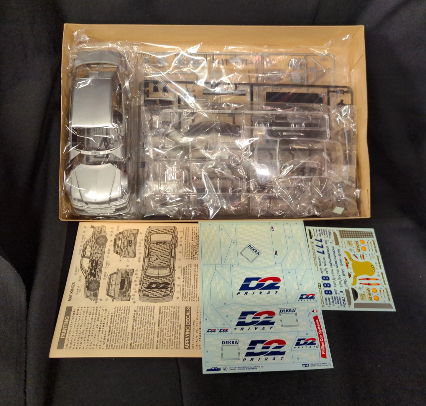 Tamiya 1/24 Sports Car series No.1 4 4/6 AMG Mercedes C-Class DTM/D2 24146