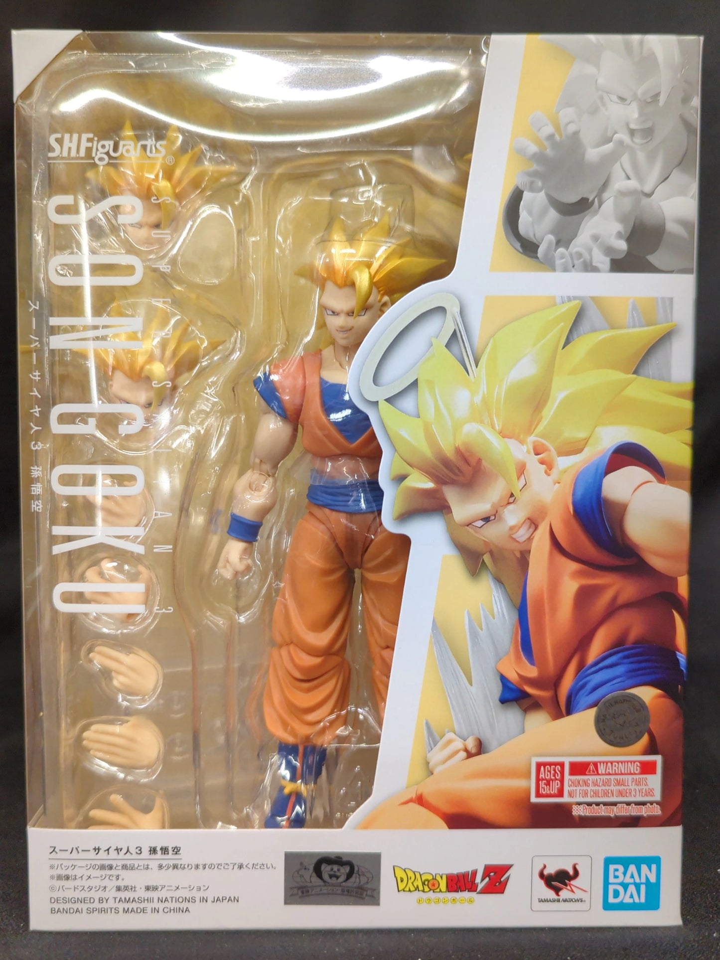 BANDAISPIRITS SHFiguarts Super-Saiyajin 3 Son Goku Renewal Ver. RFTERM0TOKEN-Edition