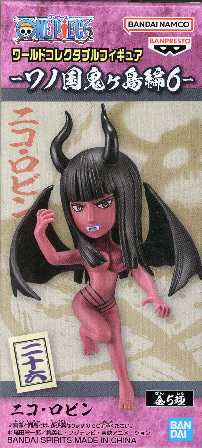 BANDAI SPIRITS WCF One Piece Wano Country Onigashima Arc 6 Twenty-six Nico Robin