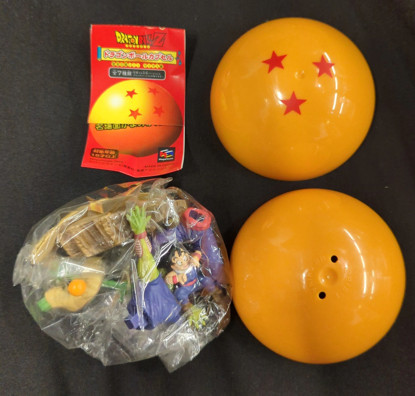 MegaHouse DB Capsule 01/Fateful Battle Saiyan Edition Piccolo and Gohan Color
