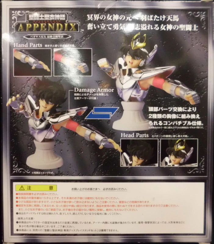 Bandai Saint Seiya Myth Cloth Appendix Masami Kurumada Pegasus Seiya