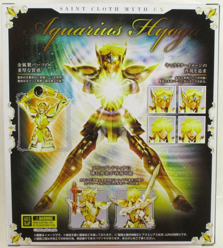 Bandai Spirits Saint Seiya Myth Cloth EX Aquarius Hyouga (No Body)