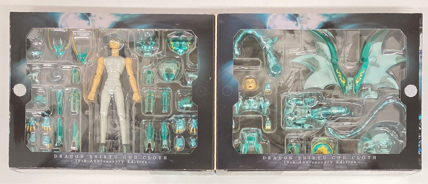 Bandai Saint Seiya Myth Cloth Masami Kurumada Dragon Shiryu - God Cloth 10th Anniversary Edition